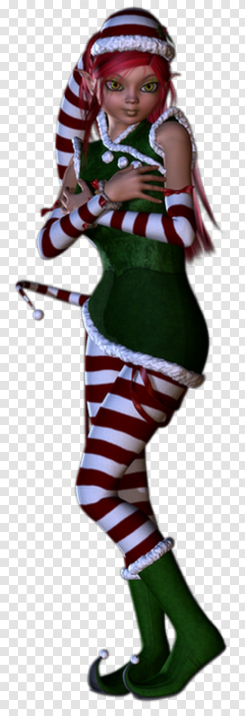Elf Christmas Lutin Costume Duende Transparent PNG