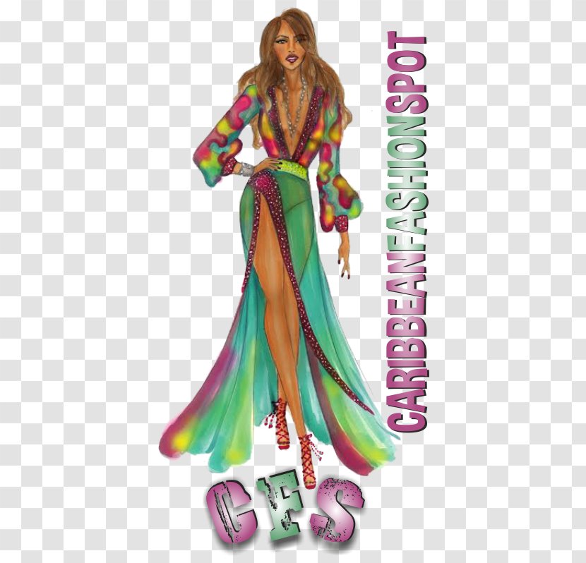 Fashion Illustration Costume Design Caribbean - Public Relations - Jamaica Me Crazy Transparent PNG