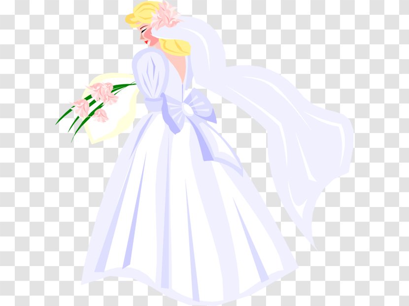 Wedding Illustration Bride Drawing - Figurine - Old Lithuanian Gowns Transparent PNG
