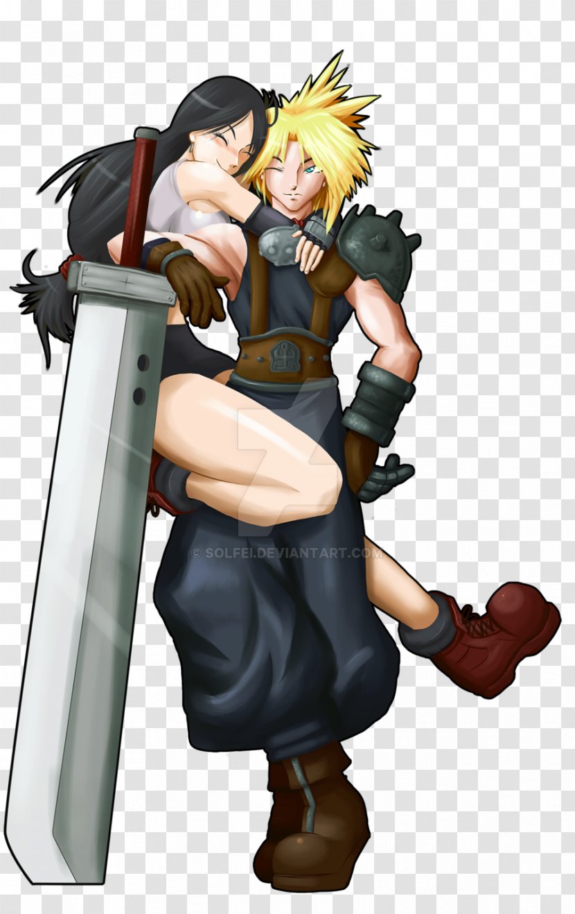 Tifa Lockhart Cloud Strife Final Fantasy VII Fan Art Samus Aran - Tree Transparent PNG