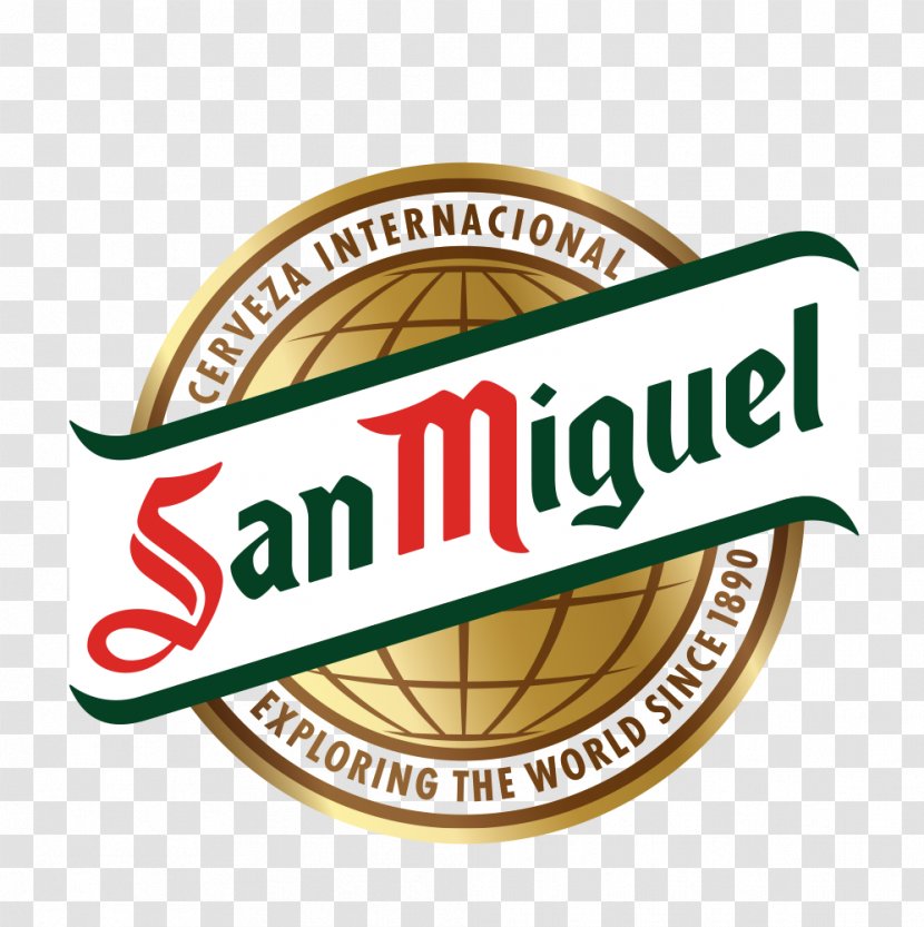 San Miguel Beer Logo Cervezas Brand - Carlsberg Uk Transparent PNG