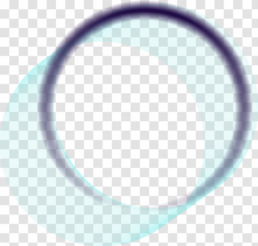 Circle Purple Pattern - Vector Hand-painted Circular Halo Transparent PNG