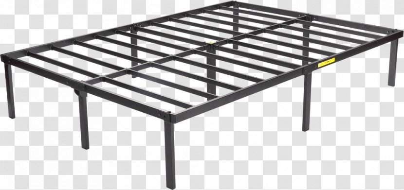 Bed Frame Platform Mattress Box-spring - Outdoor Table - Metal Border Transparent PNG