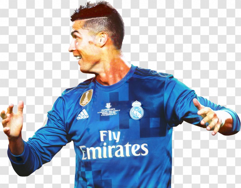 Real Madrid - Cristiano Ronaldo - Sports Equipment Jersey Transparent PNG