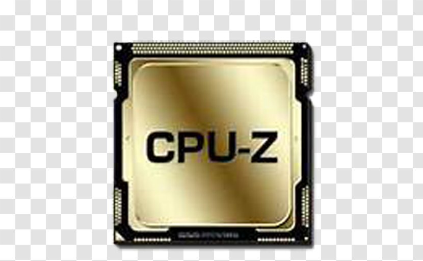 Intel CPU-Z Central Processing Unit - Electronic Device Transparent PNG
