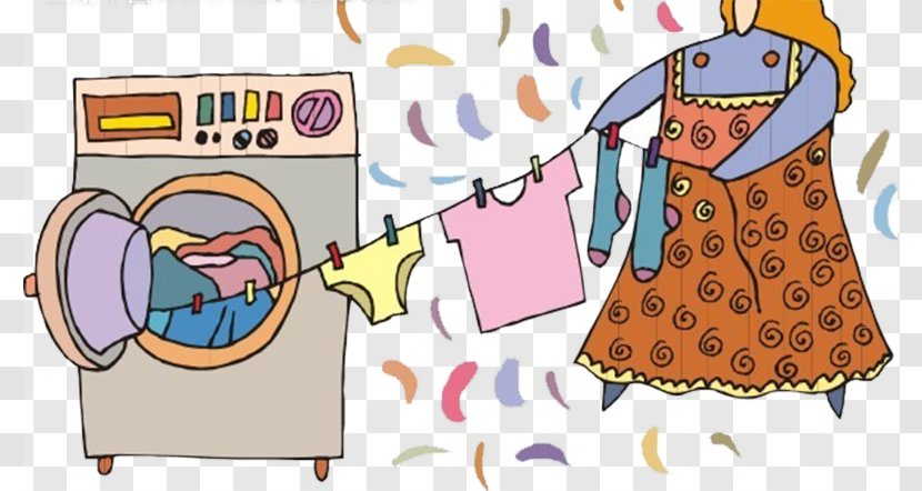 Washing Machine Laundry Clothing Clothes Dryer - Machines - Dry Transparent PNG