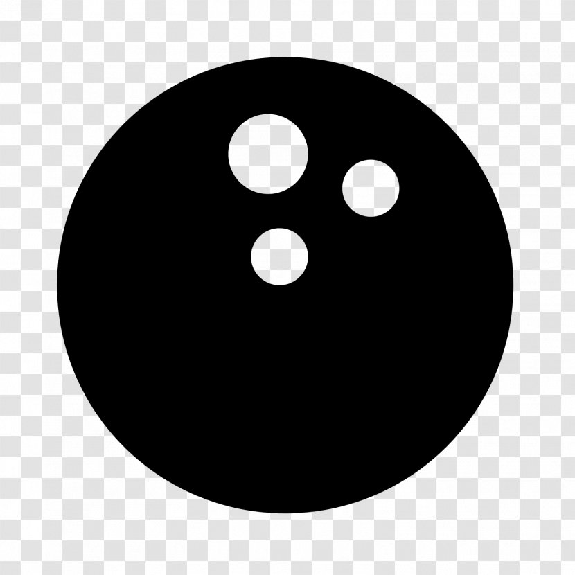 Bowling Balls Shiny Ball - Black And White Transparent PNG