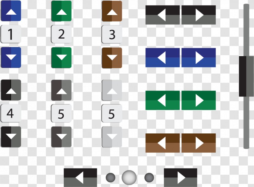 Euclidean Vector Button - Games - Elevator Buttons Transparent PNG