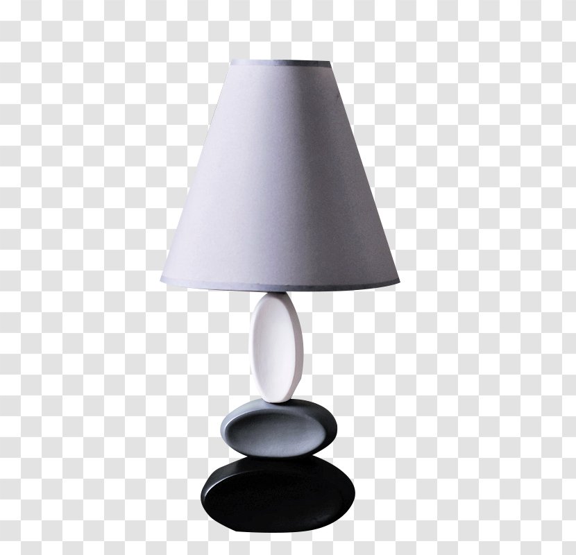 Bedside Tables Bedroom - Stone Design Lamp Transparent PNG