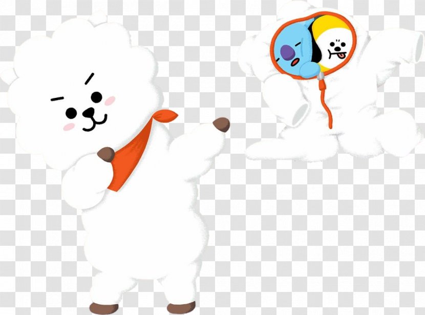 BTS Line Friends Intro: Serendipity K-pop - Flower - Cartoon Transparent PNG