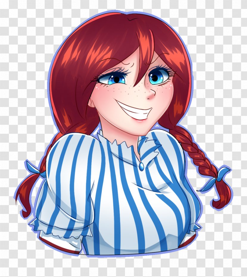 Wendy's Company Fast Food - Cartoon - Wendy's Transparent PNG