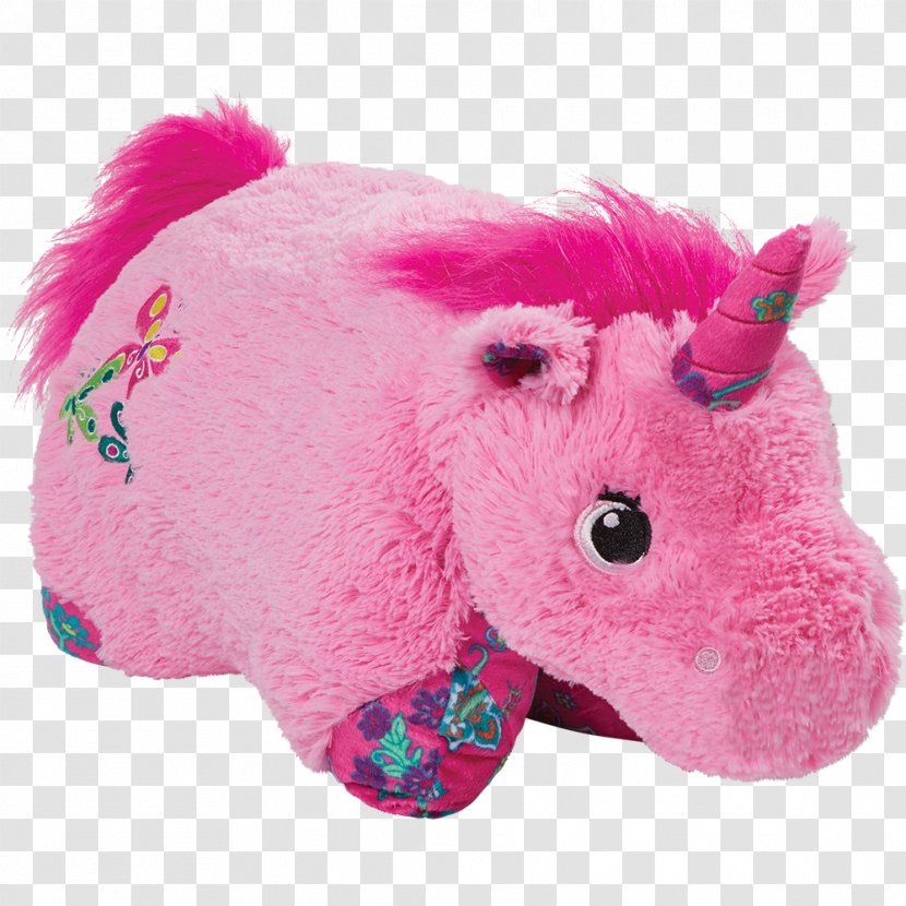 Pillow Pets Stuffed Animals & Cuddly Toys Unicorn Pink - Child Transparent PNG