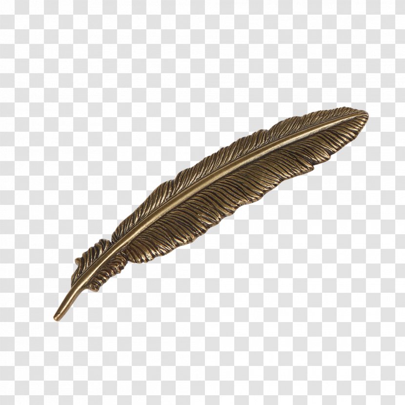 Feather Hatpin Plume - Picture Hat Transparent PNG