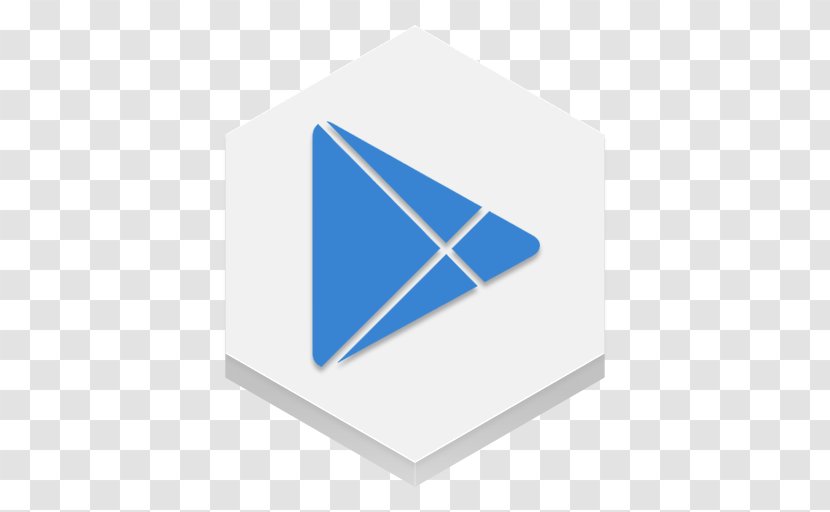 Blue Square Triangle Brand - Sportshero - Google Play 2 Transparent PNG