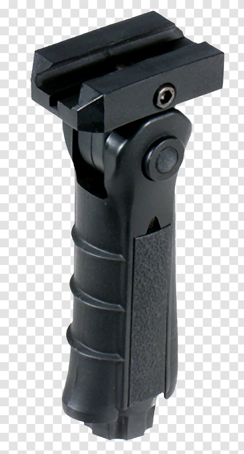 Vertical Forward Grip Picatinny Rail Firearm Weapon Pistol - Tree Transparent PNG