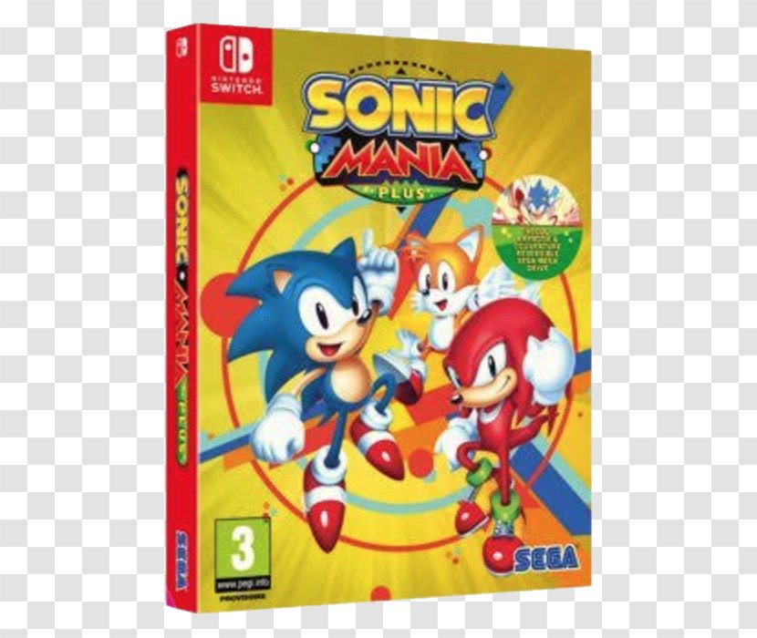 Sonic Mania Nintendo Switch Video Game Xbox One - Technology - Captain Toad Treasure Tracker Transparent PNG