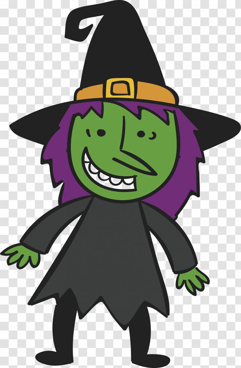 Witchcraft Halloween - Evil Witch Transparent PNG