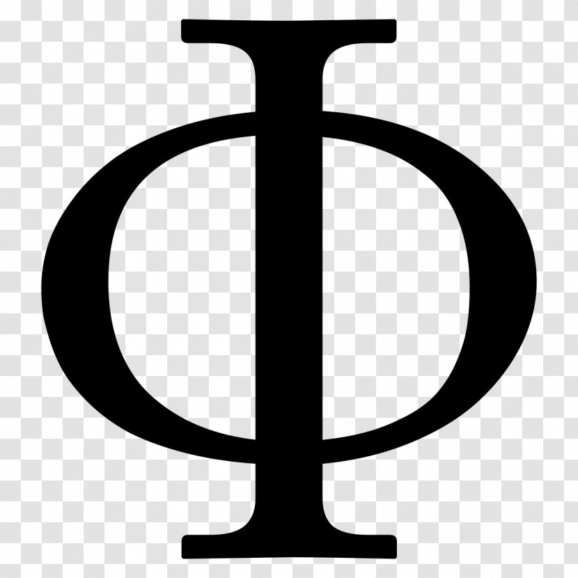 Phi Greek Alphabet Letter Case Kappa Beta - Rho - Symbol Logo Transparent PNG