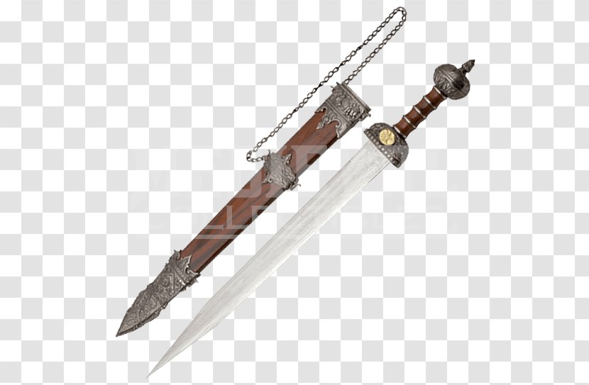 Ancient Rome Gladius Sword Knife Gladiator - Centurion Transparent PNG