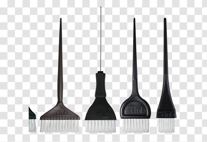 Comb Hair Coloring Bristle Brush - Beauty Parlour Transparent PNG