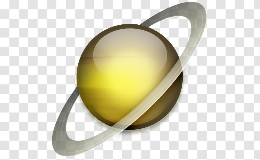 Lighting Yellow - Uranus - Saturn Transparent PNG