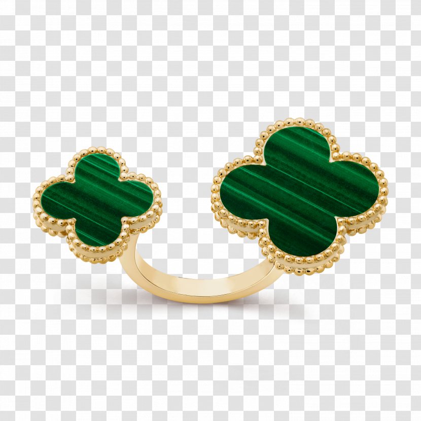 Earring Emerald Van Cleef & Arpels Jewellery - Gemstone Transparent PNG