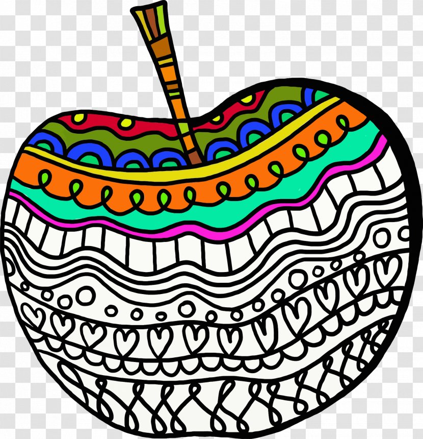 Apple Cider Juice Coloring Book - Recreation Transparent PNG