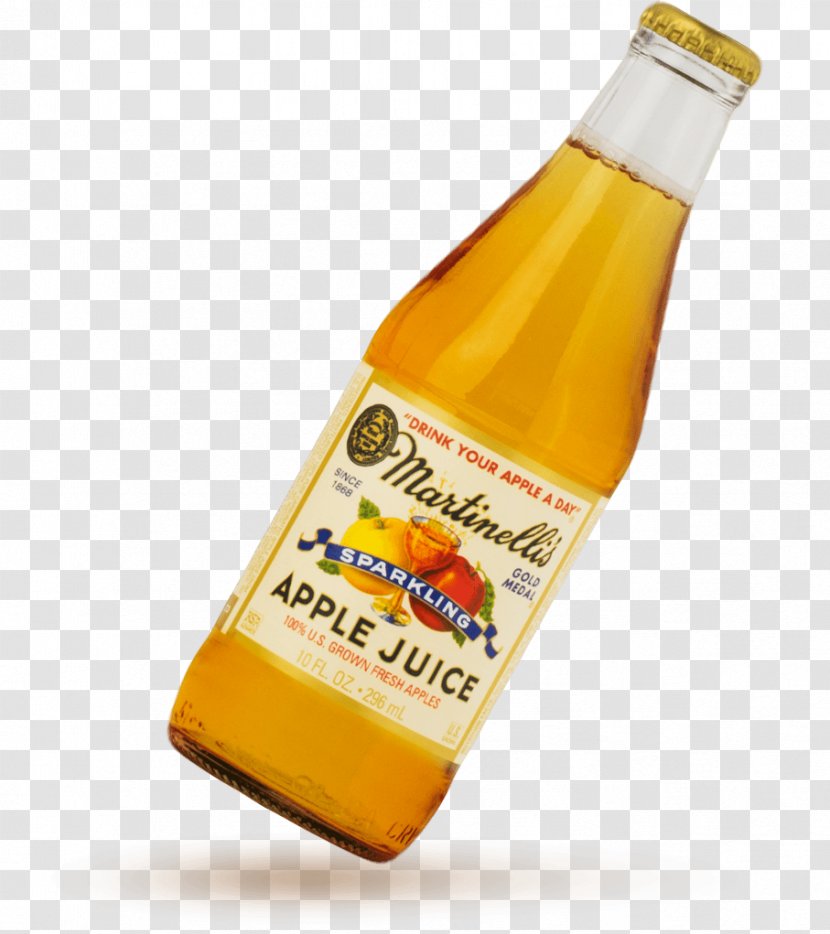 Sparkling Wine Apple Juice Cider Beer - Bottle Transparent PNG