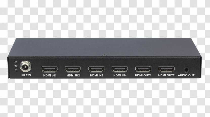 HDMI AV Receiver Amplifier Audio Ethernet Hub - Cable - Digital Switcher Transparent PNG