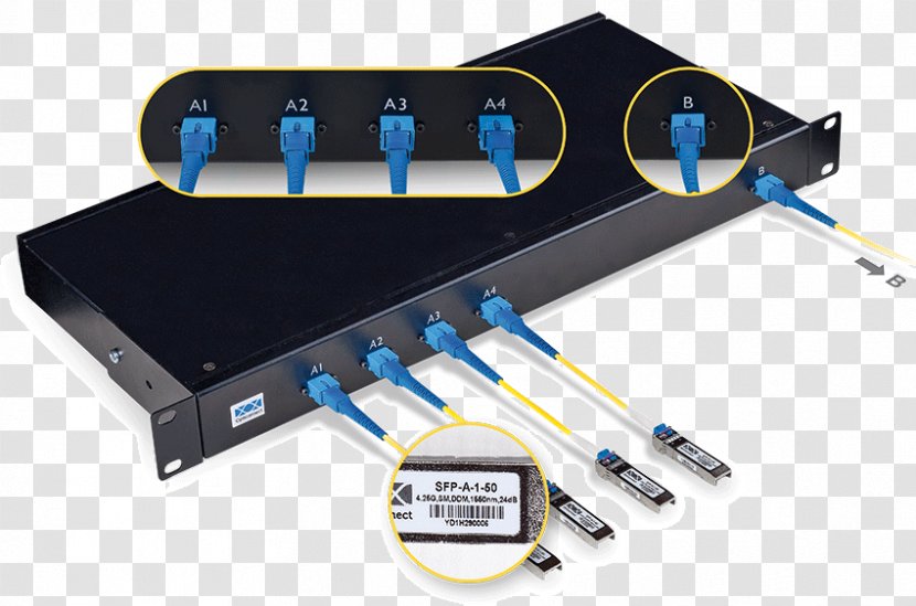 Electronics Electronic Component - Optical Fiber Transparent PNG