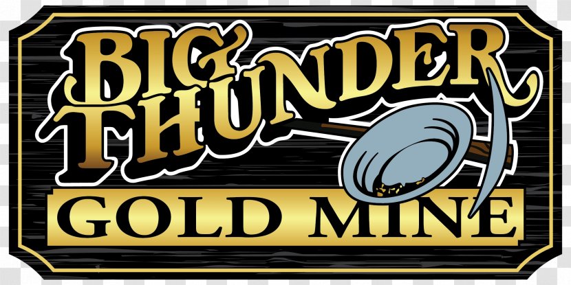 Big Thunder Gold Mine Panning Mining - Goudmijn - Bison Transparent PNG
