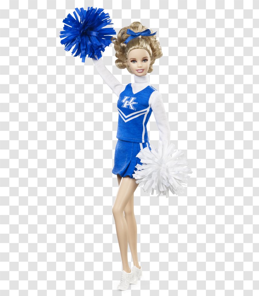 University Of Alabama Kentucky Wildcats Men's Basketball Doll - Mattel - Cheerleader Transparent PNG