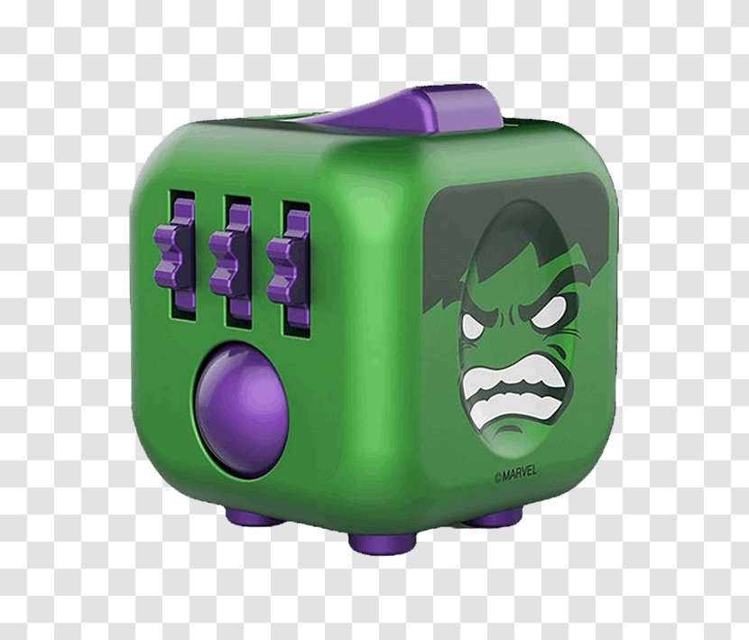 Iron Man Hulk Fidget Cube Spider-Man Fidgeting - Marvel Avengers Assemble Transparent PNG