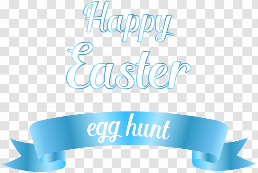 Egg Hunt Easter Clip Art - Text Transparent PNG