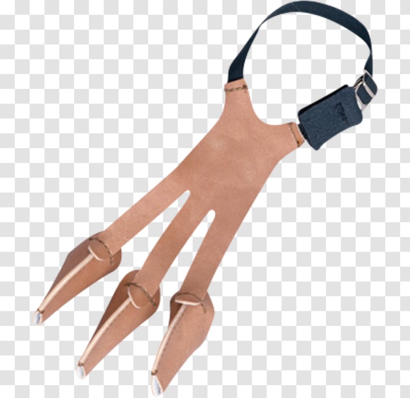 Bear Archery Bow Finger Tab Glove Transparent PNG