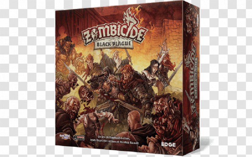 Guillotine Games Zombicide Black Plague Death Middle Ages - Silhouette Transparent PNG