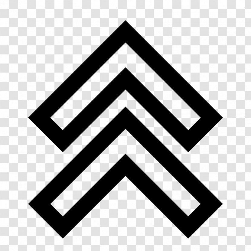 Symbol - Triangle - Up Arrow Transparent PNG