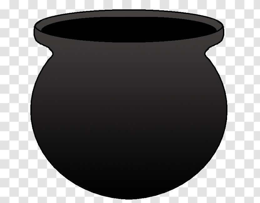 Black White Cookware - And - Gold Pot Transparent PNG