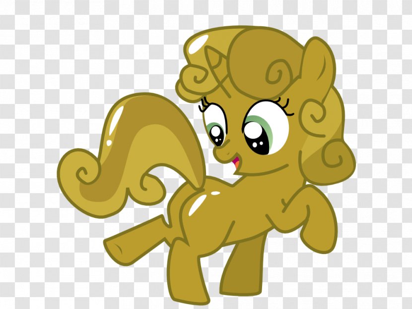 My Little Pony Sweetie Belle Lion Gold - Mythical Creature Transparent PNG