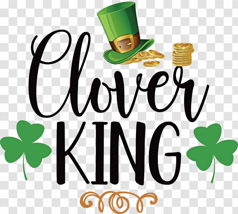 Clover King St Patricks Day Saint Patrick Transparent PNG