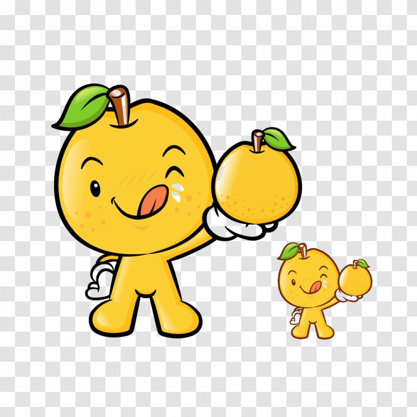 Orange Juice Fruit Cartoon Auglis - Pear Transparent PNG