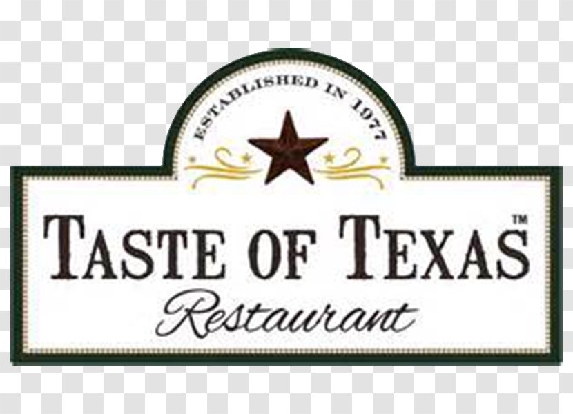 Taste Of Texas Chophouse Restaurant Room Bluebonnet - Brand - Parks Wildlife Foundation Transparent PNG