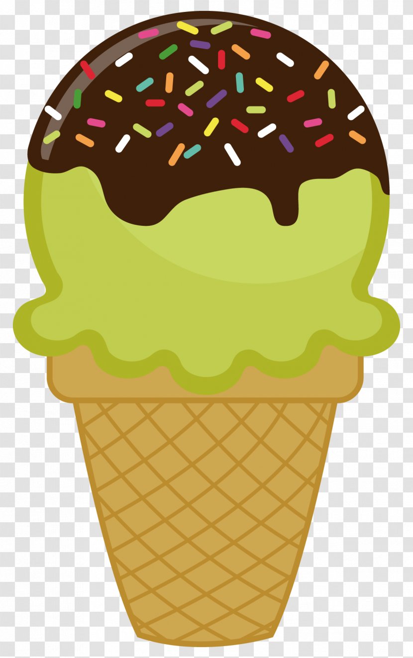 Ice Cream Cones Clip Art - Flavor - Four-ball Transparent PNG