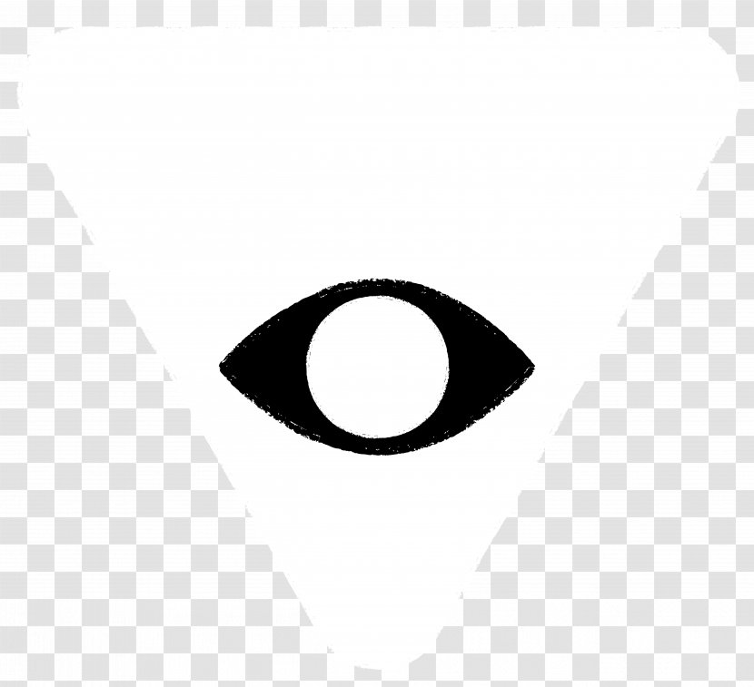 Black Circle Logo Symbol - Mothman Transparent PNG