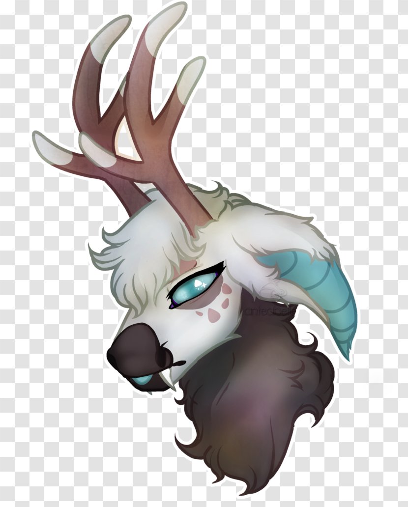 Reindeer Horse Antler Legendary Creature - Mythical Transparent PNG