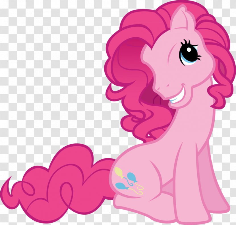 Pinkie Pie Twilight Sparkle Pony Applejack Fluttershy - Flower - Heart Transparent PNG
