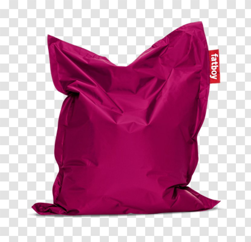 Fatboy Junior Stonewashed Beanbag Bean Bag Chairs - Pink - Chair Transparent PNG