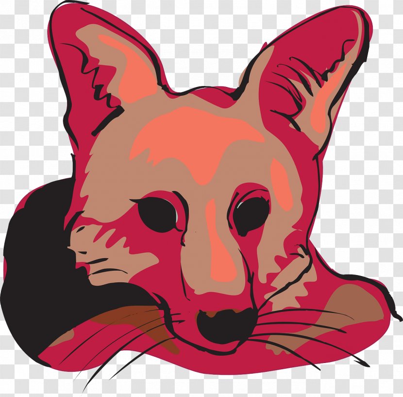 Red Fox Clip Art - Paw Transparent PNG