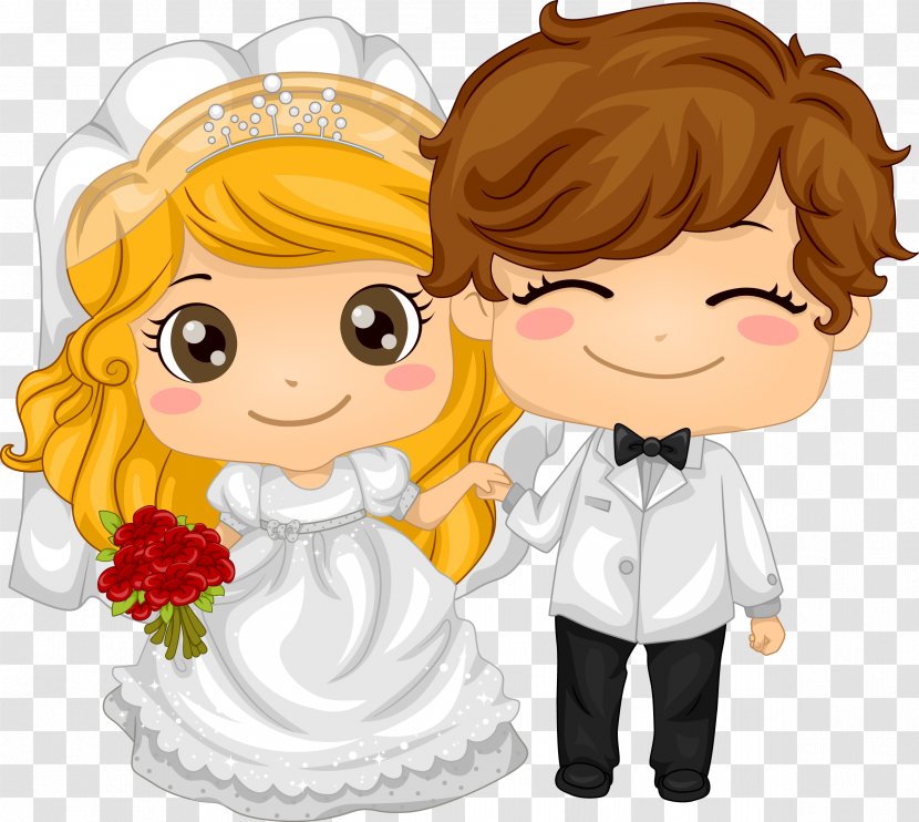 Wedding Invitation Child Cartoon - Flower - Bride Transparent PNG