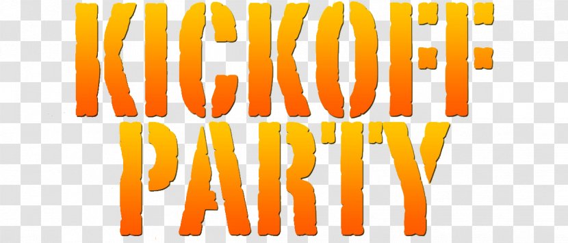 Houston Redneck Country Club Kickoff Sport American Football - Yellow - KICK OFF Transparent PNG